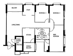 Blk 945 Hougang Street 92 (Hougang), HDB 5 Rooms #589347091